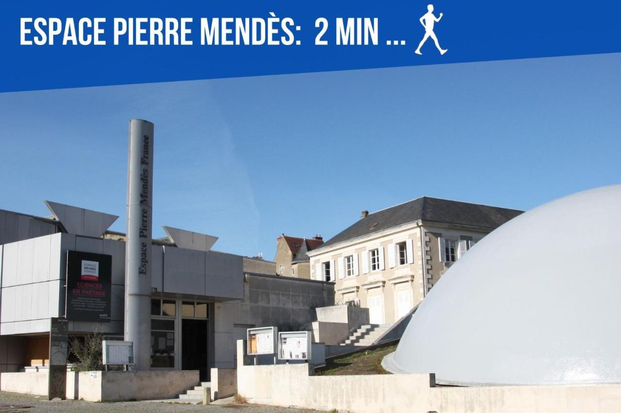 Studio Simplicien *Cosy* Plein Centre Ville De Poitiers *Tv* Wifi *Cafe* Eksteriør bilde